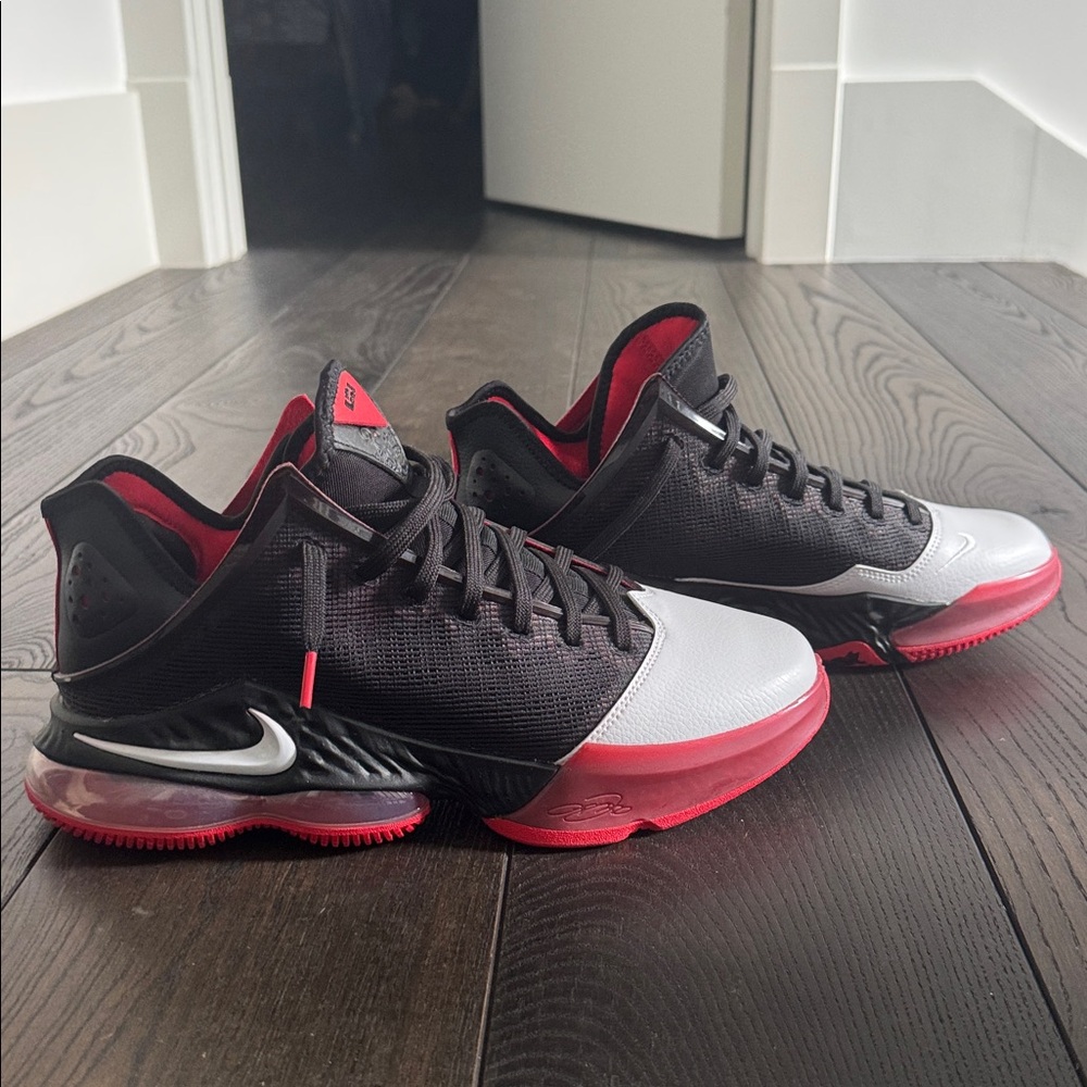 Nike LeBron 19 XIX Low Bred 2022 new no box men’s size 11.5 - Picture 4 of 13